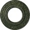 Ekena Millwork Andrea Medallion (Canopies up to 4 1/8"), 8 1/8"OD x 4 1/8"ID x 1/2"P, Painted Turtle Crackle CM08ADPTC - alternate 1